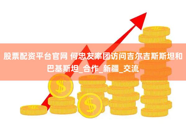 股票配资平台官网 何忠友率团访问吉尔吉斯斯坦和巴基斯坦_合作_新疆_交流